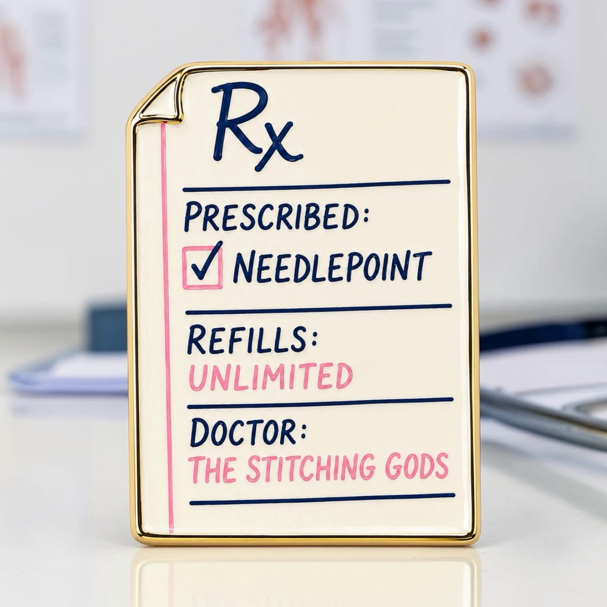 Rx: Needlepoint Take Daily Canvas