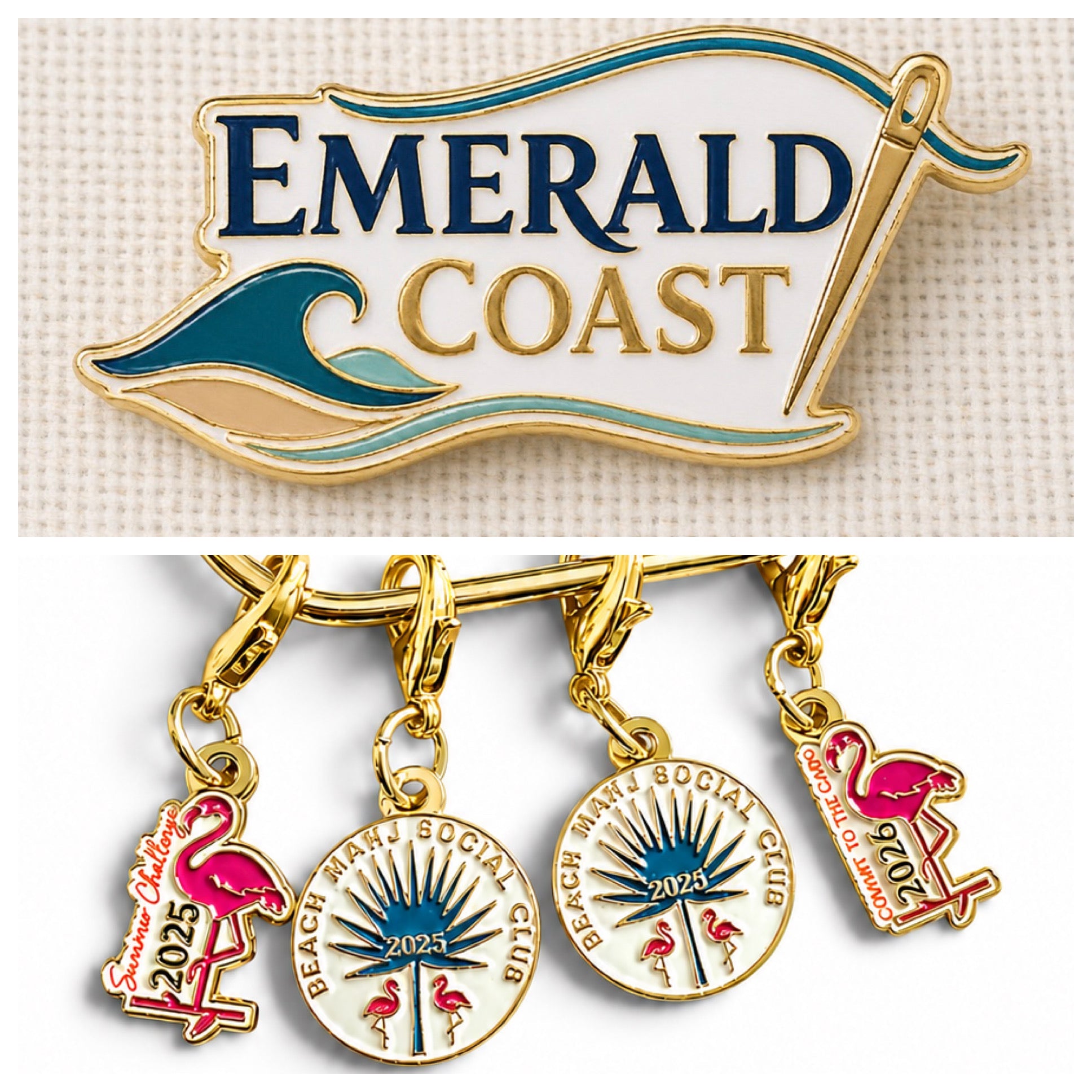 Customized Needle Minders & Bag Charms