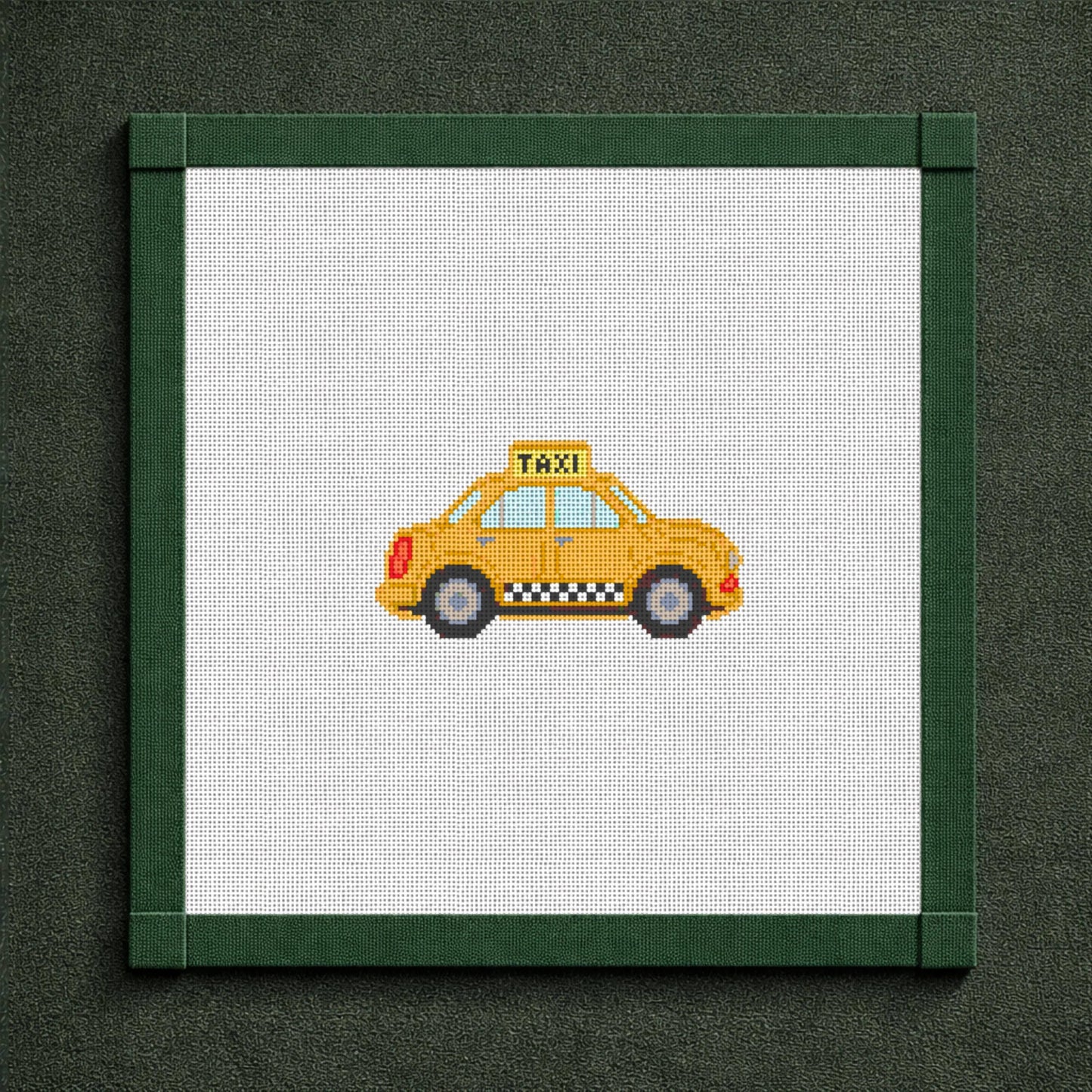 Vintage NYC Checker Taxi