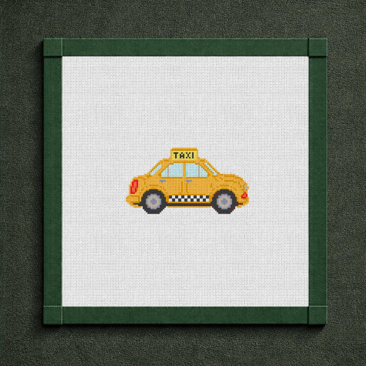Vintage NYC Checker Taxi