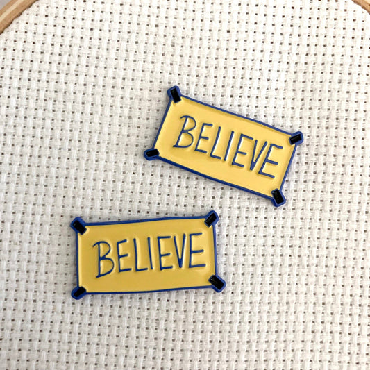 "Believe" Needle Minder