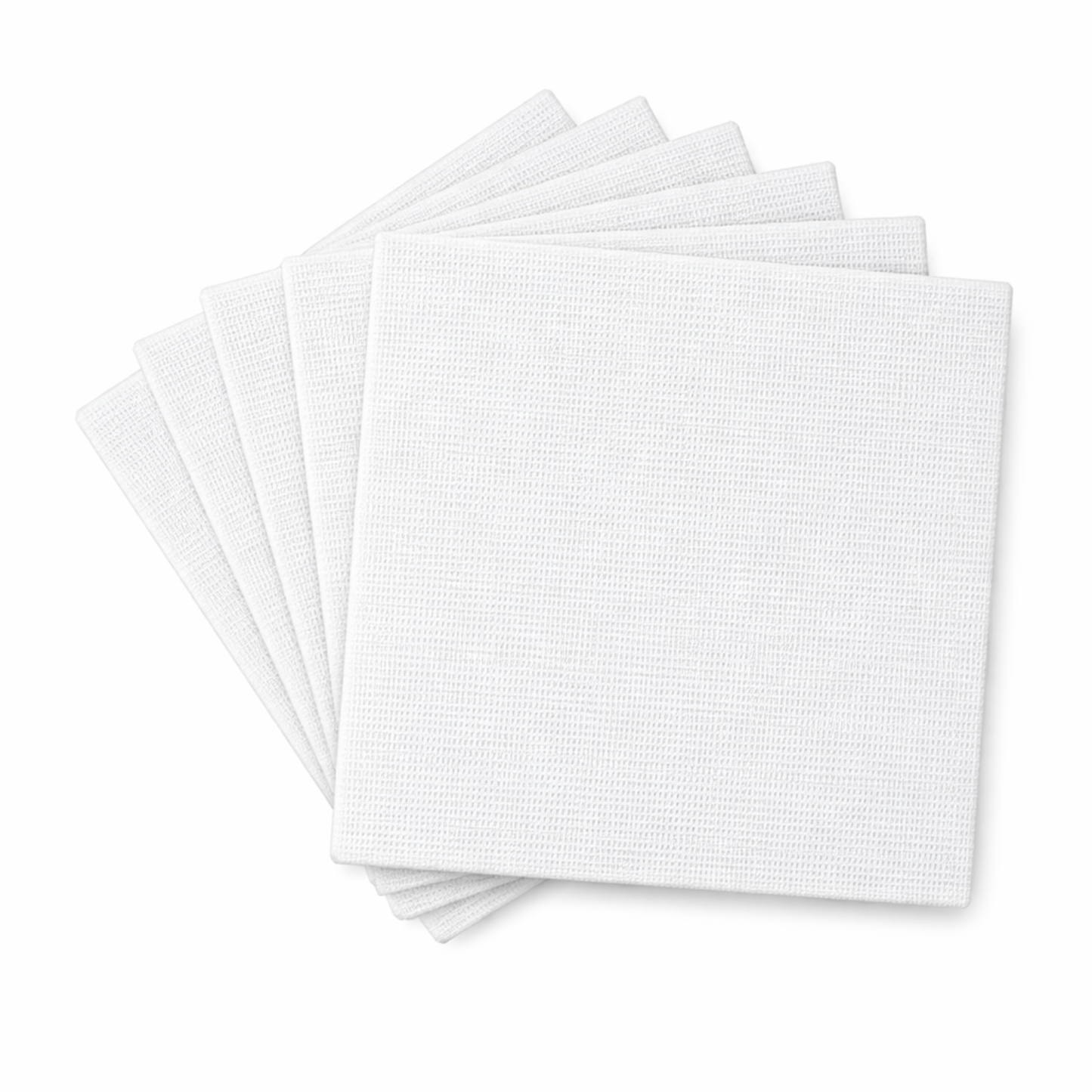 Blank Needlepoint Canvas Sheets Set of 6 18 Mesh Mono Canvas