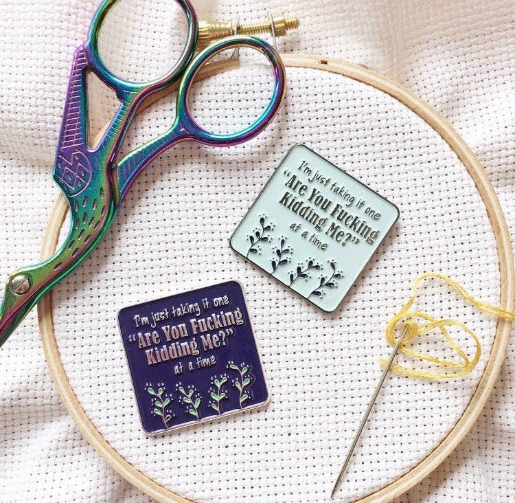 Are You F'in Kidding Me? Needle Minder