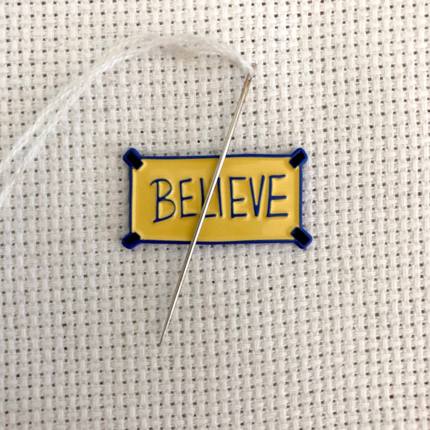"Believe" Needle Minder