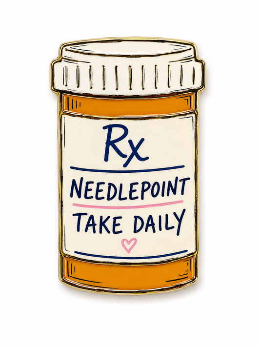 Needlepoint- Take Daily Needle Minder💊℞
