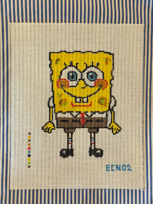 Spong Bob Painted Canvas