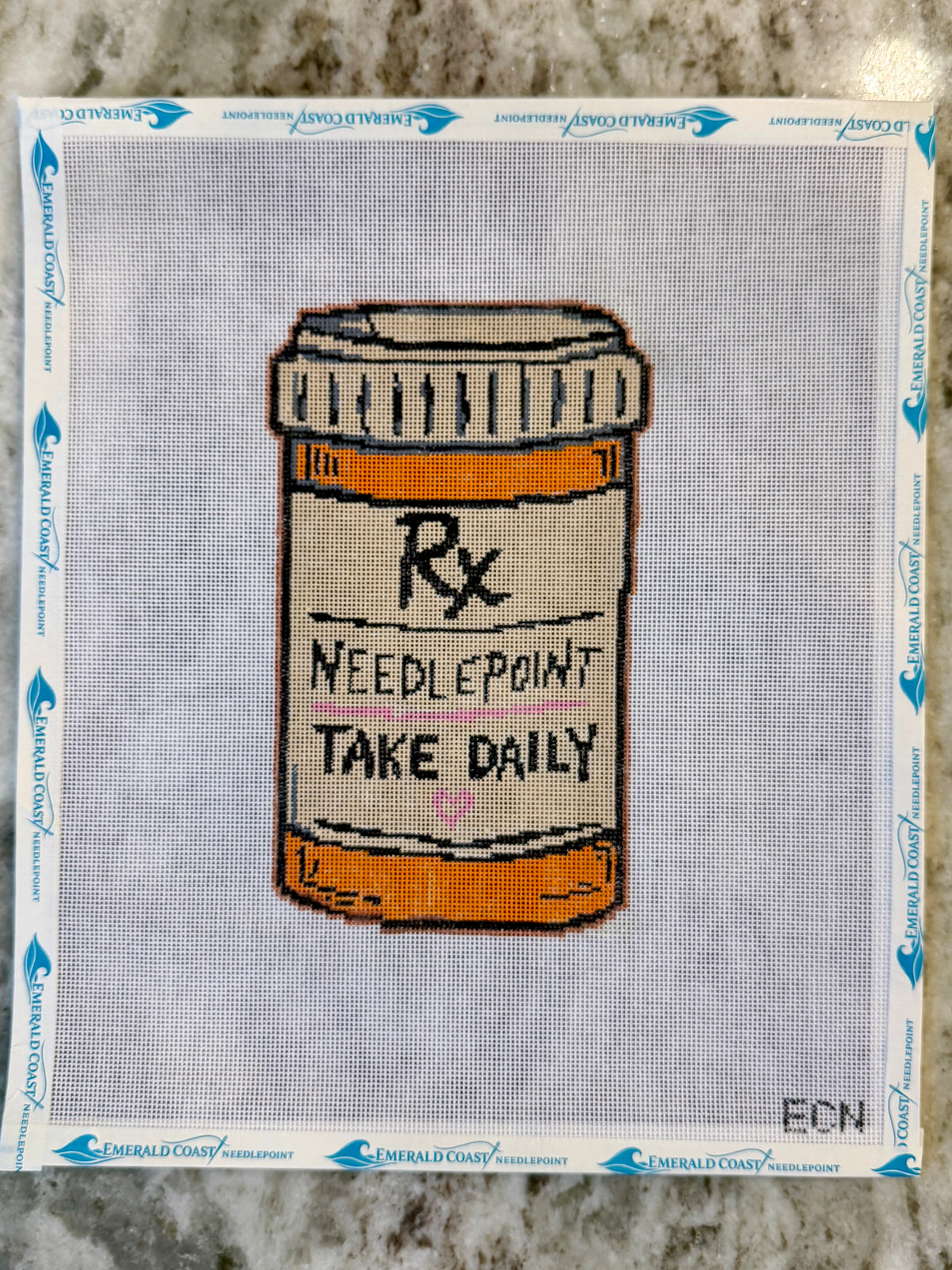 Rx: Needlepoint Take Daily Canvas