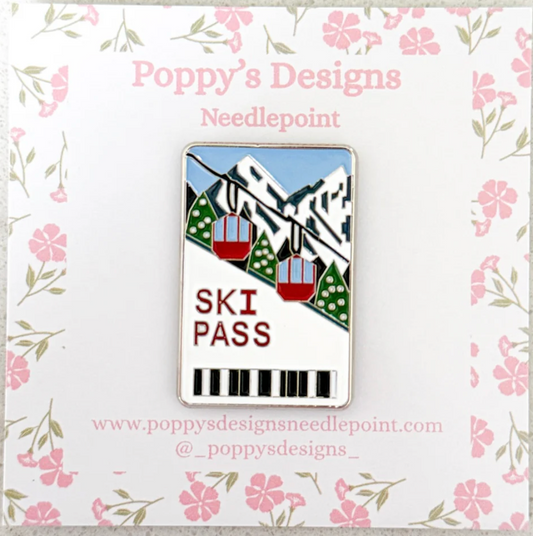 Ski Pass Needle Minder