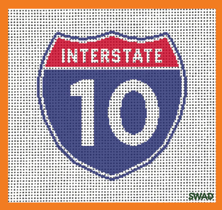 Interstate 10 Canvas