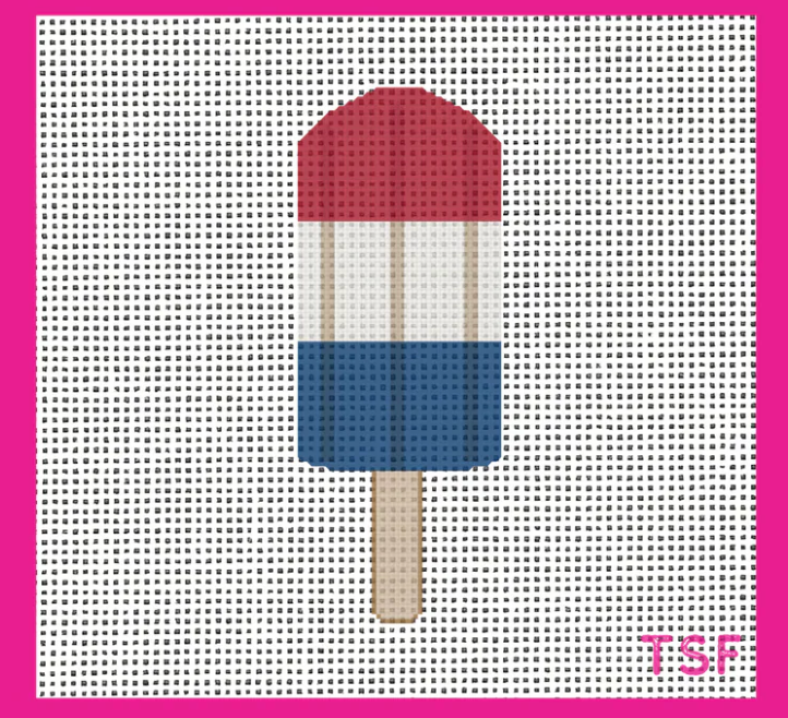 Popsicle Anyone? Canvas Hand Painted